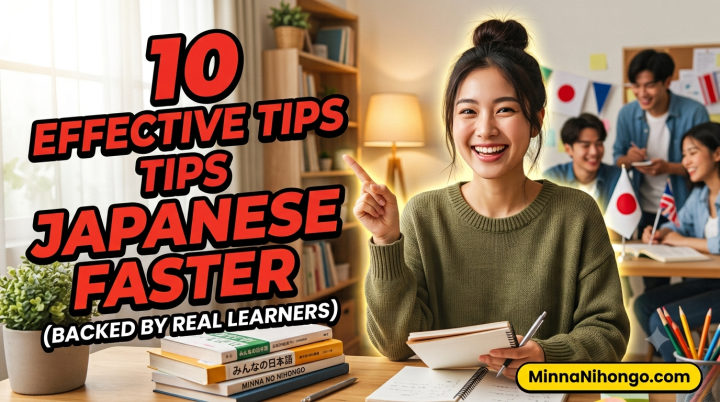 10 Effective Tips to Learn Japanese Faster (Backed by Real Learners)