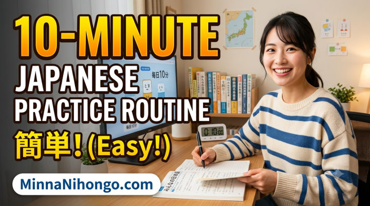 10-Minute Japanese Practice Routine