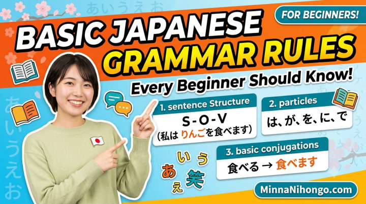 Basic Japanese Grammar Rules Every Beginner Should Know