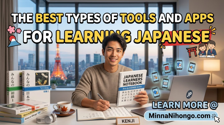 The Best Types of Tools and Apps for Learning Japanese