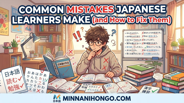 Common Mistakes Japanese Learners Make (and How to Fix Them)