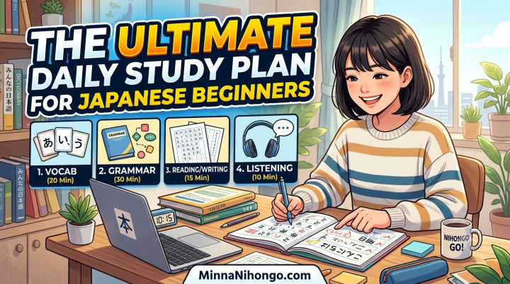 The Ultimate Daily Study Plan for Japanese Beginners