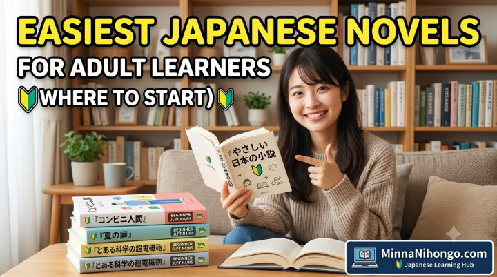 Easiest Japanese Novels for Adult Learners (Where to Start)