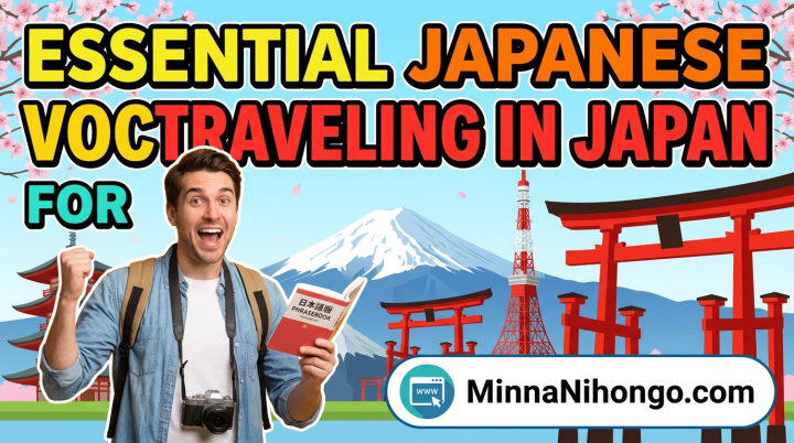 Essential Japanese Vocabulary for Traveling in Japan