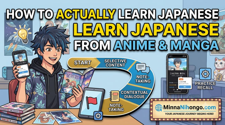 How to Actually Learn Japanese from Anime and Manga