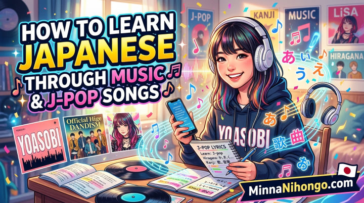 How to Learn Japanese Through Music and J-pop Songs