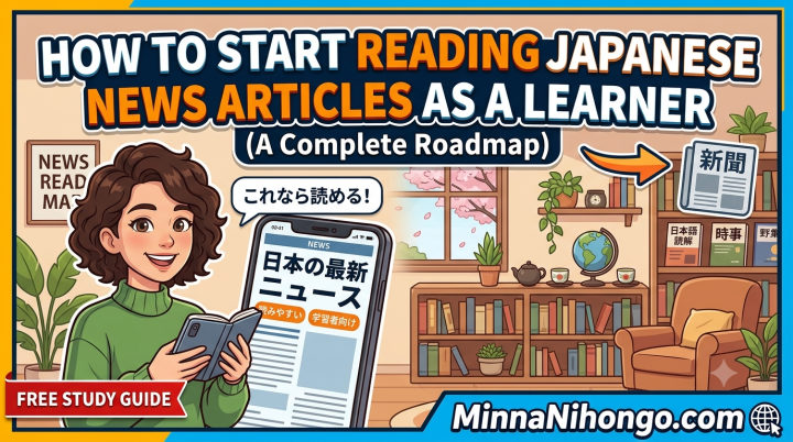 How to Start Reading Japanese News Articles as a Learner