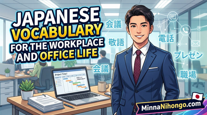 Japanese Vocabulary for the Workplace and Office Life