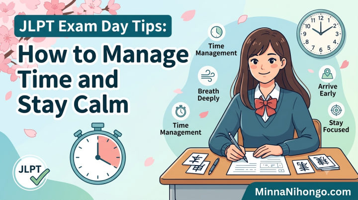 JLPT Exam Day Tips: How to Manage Time and Stay Calm