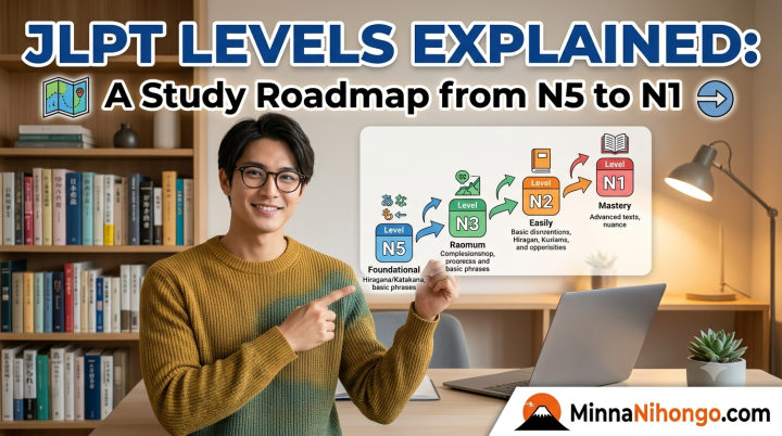 JLPT Levels Explained: A Study Roadmap from N5 to N1