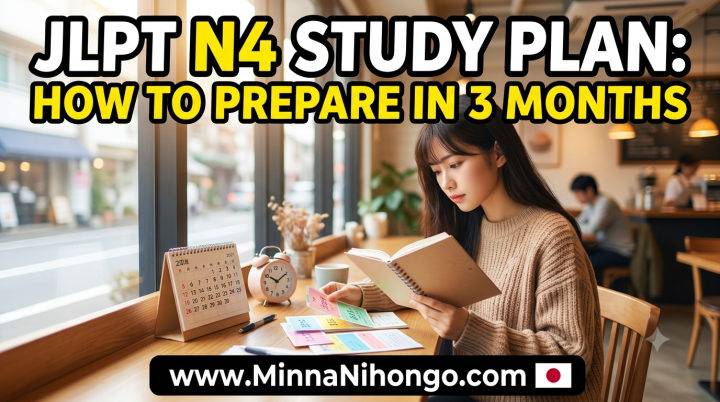 JLPT N4 Study Plan: How to Prepare in 3 Months