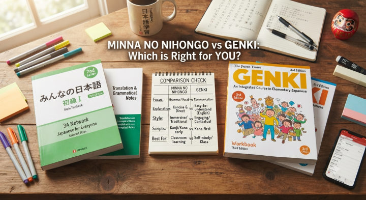 Minna no Nihongo vs Genki: Which Japanese Textbook Should You Choose?