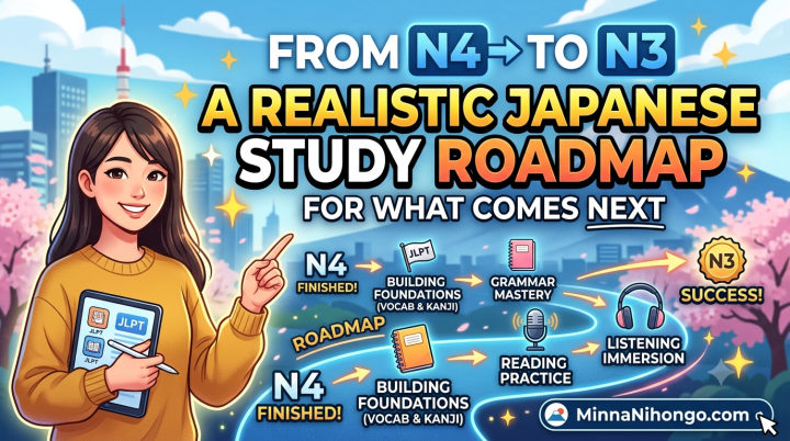 From N4 to N3: A Realistic Japanese Study Roadmap for What Comes Next