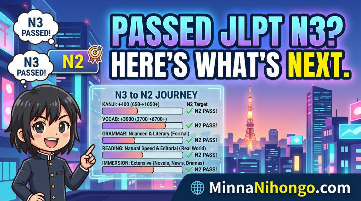 Passed JLPT N3? Here's What's Next