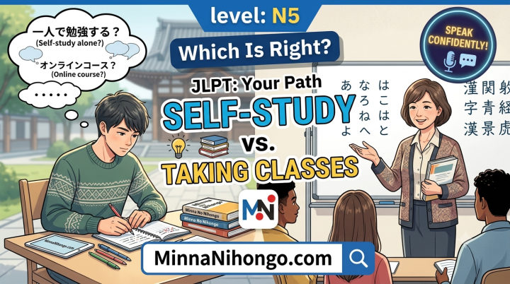 Self-Study vs. Taking Classes: Which Is Right for Learning Japanese?