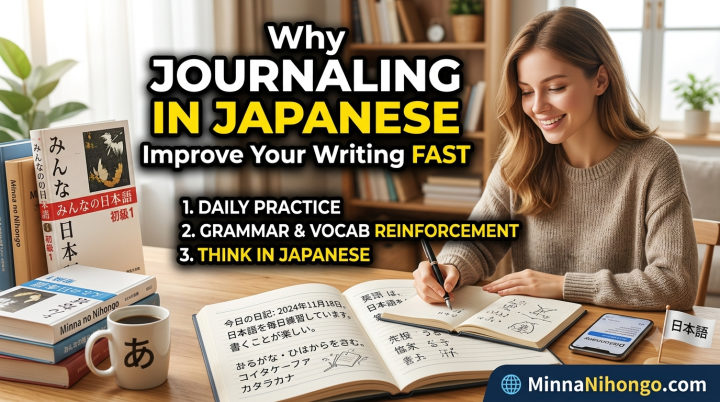 Why Journaling in Japanese Improves Your Writing Fast