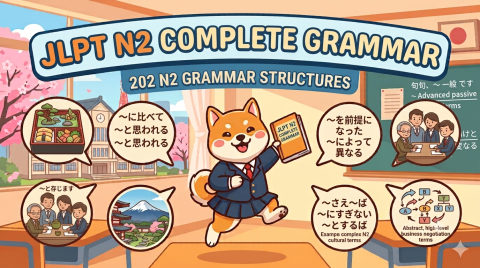 JLPT N2 Grammar — N2 grammar course thumbnail