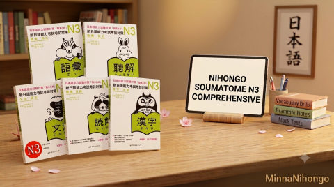 Nihongo Soumatome N3 Vocabulary — N3 vocabulary course thumbnail