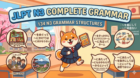 JLPT N3 Grammar — N3 grammar course thumbnail
